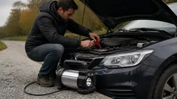 Startbooster med kompressor
