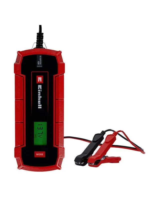 Einhell CE-BC 6 M batteriladdare 12V 6A för bil och SUV