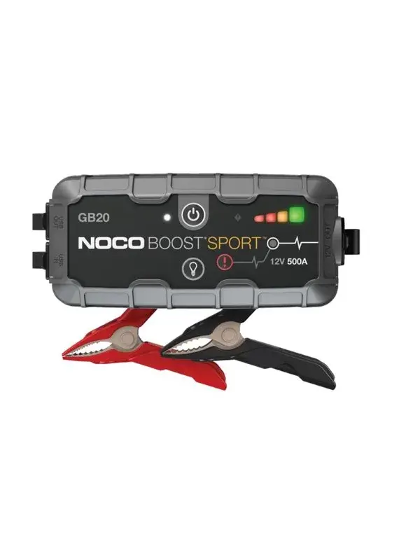 NOCO GB20 startbooster 12V 500A – liten och kompakt jumpstarter för personbil